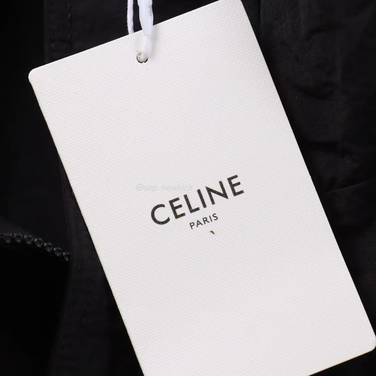Celine Side Woven Zippered Jacket Black White (3) - newkick.org